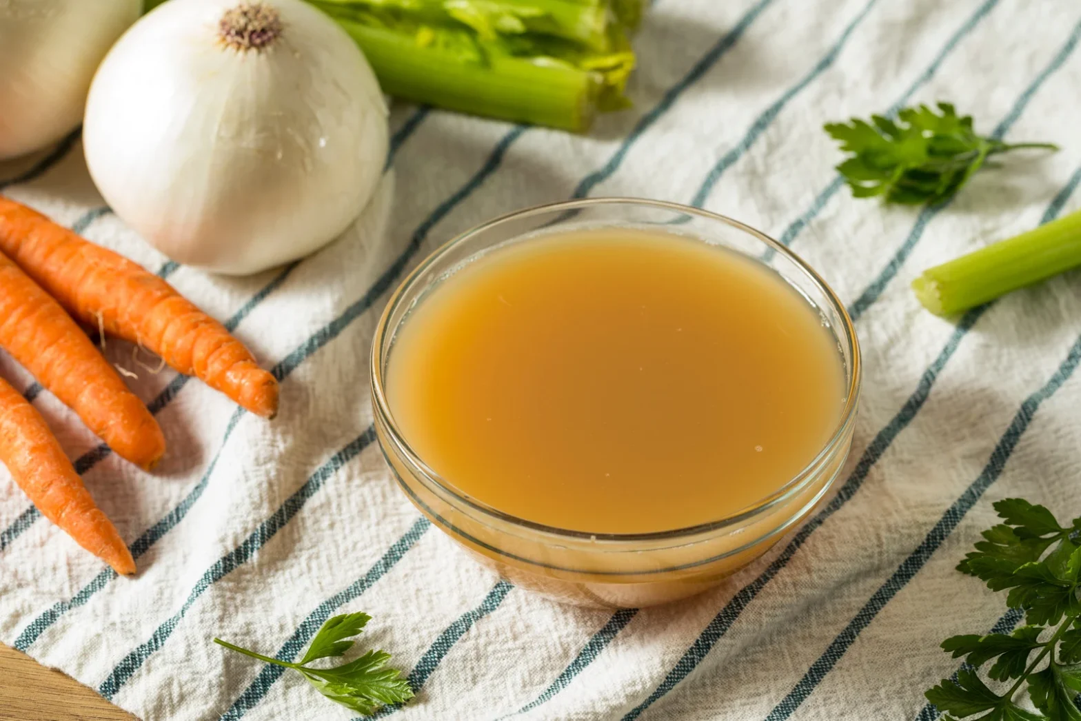 Homemade Herbal Bone Broth